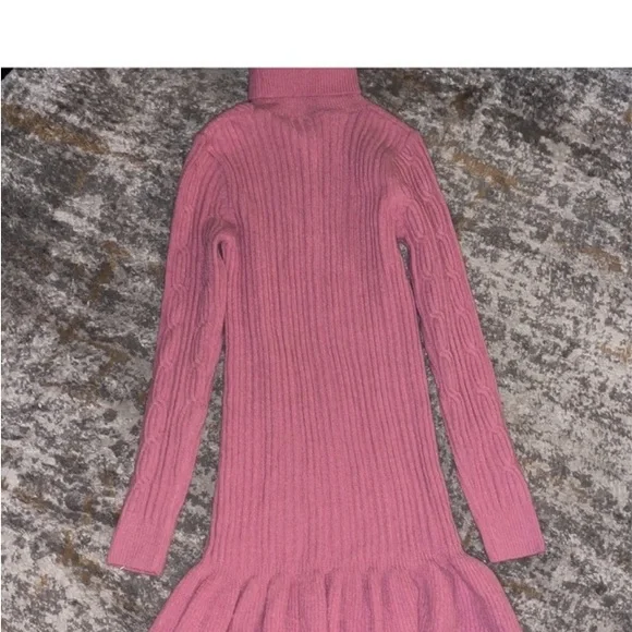 Shein L Pink Sweater Dress 0014 - Picture 8 of 9